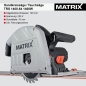 Preview: MATRIX Handkreissäge Tauchsäge mit Führungsschiene TRS 1400-64 1400W 190mm 70mm 