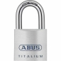 Preview: ABUS TITALIUM Hangschloss 80TI/50 Lock-Tag Vorhängeschloss Bügelschloss 