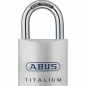 Preview: ABUS TITALIUM Hangschloss 80TI/40 Lock-Tag Vorhängeschloss Bügelschloss 