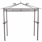 Preview: SIENA GARDEN BBQ Pavillon rechteckig 244x127 cm Stahlgestell pulverbeschichtet 