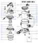 Preview: MATRIX Ersatzteil Stecker Steckdose für Nass und Trocken Sauger VCW 1400-38 L 