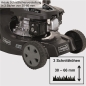 Preview: Scheppach Benzin Rasenmäher 40cm Schnittbreite 3,3PS 131ccm 35L 2in1 MP132-40B 