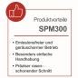 Preview: Scheppach SPM300 Spindelmäher Rasenmäher Handrasenmäher 30cm Schnitt geräuscharm 