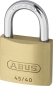 Preview: ABUS Messing-Hangschloss 45/40, 4er Pack, Größe: 40 mm ***NEU*** 