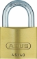 Preview: ABUS Messing-Hangschloss 45/40, 4er Pack, Größe: 40 mm ***NEU*** 