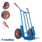 Preview: TRESTLES Profi Sackkarre Sackkarren Vollgummireifen Transportkarre 250kg S01blau 