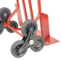 Preview: TRESTLES Treppen Sackkarre Treppensteiger Transportkarre Profi 250kg S01HS rot 