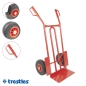 Preview: TRESTLES Sackkarre pannensicher Transportkarre Stapelkarre Profi 250 kg S01 rot 