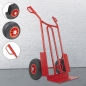 Preview: TRESTLES Sackkarre pannensicher Transportkarre Stapelkarre Profi 250 kg S01 rot 