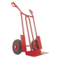 Preview: TRESTLES Sackkarre pannensicher Transportkarre Stapelkarre Profi 250 kg S01 rot 