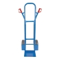 Preview: TRESTLES Profi Sackkarre robust mit Treppenrutsche Vollgummireifen 250kg S04blau 