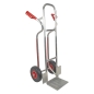 Preview: TRESTLES Sackkarre Alu Aluminium Treppenrutsche Vollgummireifen S04 Alu 150kg 