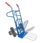 Preview: TRESTLES Profi Sackkarre klappbar Treppensteiger Transportkarre 200kg S20 blau 