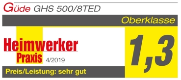 GÜDE Holzspalter Brennholzspalter stehend Spalter 8t Tonnen 400V GHS 500/8TED 