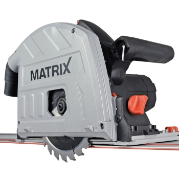 MATRIX Handkreissäge Tauchsäge mit Führungsschiene TRS 1400-64 1400W **2.WAHL** 