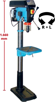 GÜDE Säulenbohrmaschine Ständerbohrmaschine Bohrmaschine GSB 25 1100 Watt 