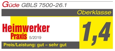 GÜDE Benzin Laubsauger GBLS 7500-26.1 Laubbläser 1 PS 2 Takt 40l Laubfangsack 