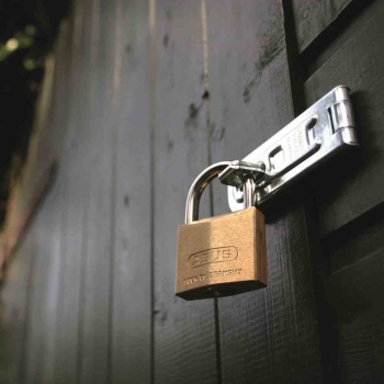 ABUS Messing Hangschloss 85/40 Lock-Tag Vorhängeschloss Bügelschloss 