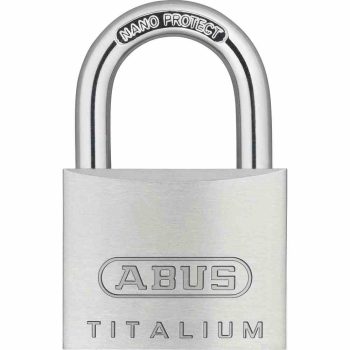 ABUS TITALIUM Hangschloss 64TI/40 Lock-Tag Vorhängeschloss Bügelschloss 