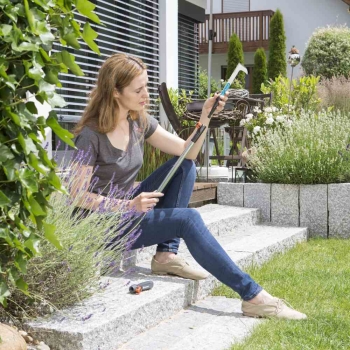 GARDENA Combisystem Fugenkratzer Edelstahl messingbeschichtet Kunststoffgriff 