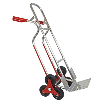 TRESTLES Sackkarre Treppensteiger Alu Aluminium Transportkarre 200kg S04HS Alu 