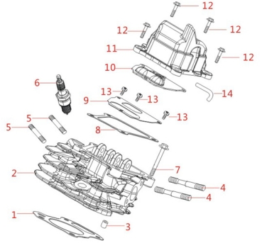 MATRIX Ersatzteil Zündkerze TORCH A7RTC für Stromerzeuger PG 2000i-2 