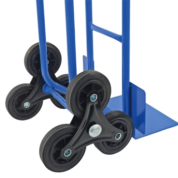 TRESTLES Profi Sackkarre Treppensteiger robuste Transportkarre 250kg S04HS blau 