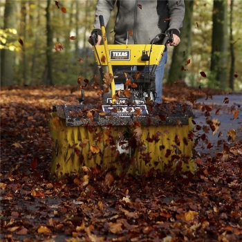 TEXAS Combi 800B 4in1 Benzin Kehrmaschine Schneeräumer Grastrimmer Laubkehrer 