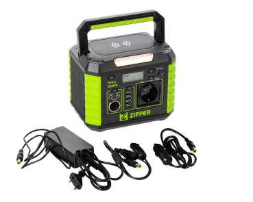 ZIPPER ZI-PS330 Powerstation Power Station 230V 330W AC, USB, USB-PD, DC-Ausgang 