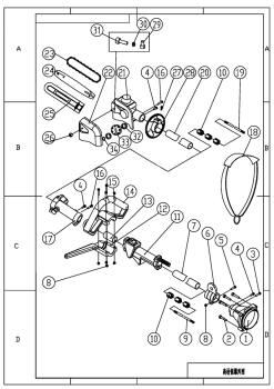 MATRIX Ersatzteil Spannstift für Benzin Rasentrimmer Freischneider PGT 4 in 1-2 