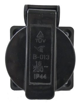 MATRIX Ersatzteil Anbau-Steckdose Schutzkontaktsteckdose B-013 16 A 250 V IP 44 