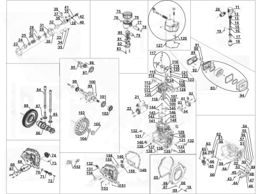 MATRIX Ersatzteil Kurbelwelle für Stromerzeuger Generator PG 6000 D Silent 