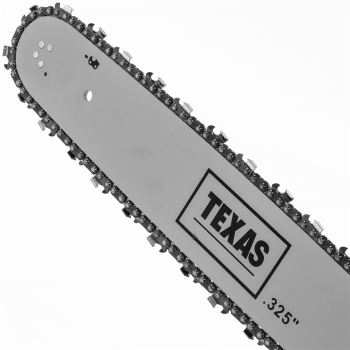 TEXAS TS5620 Set Kettensäge Benzin Motorsäge 50cm Schwert 3,4 PS mit Zubehör 