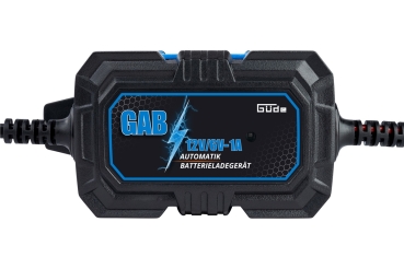 GÜDE Automatik Batterielader GAB 12V/6V-1A Batterieladegerät bis 30 Ah 6/12 V 