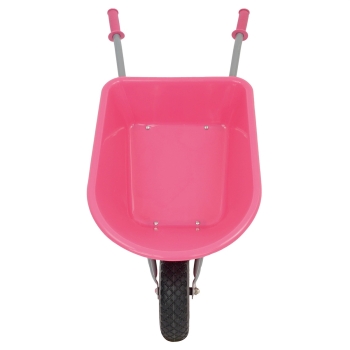 Matrix Kinder Schubkarre rosa Kinderschubkarre Schubkarre pink  *40kg Tragkraft* 