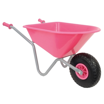 Matrix Kinder Schubkarre rosa Kinderschubkarre Schubkarre pink  *40kg Tragkraft* 