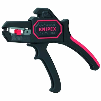 KNIPEX 0306017 Abisolierzange automatisch 0,2-6mm² schwarz/rot 