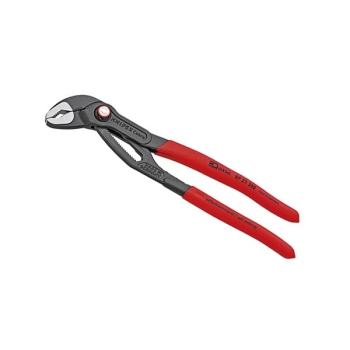 KNIPEX Cobra® QuickSet Hightech Wasserpumpenzange 250 mm Rillengelekn grau 