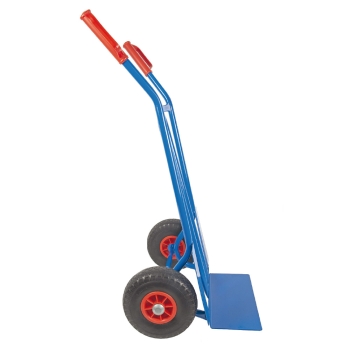 TRESTLES Profi Sackkarre Sackkarren Vollgummireifen Transportkarre 250kg S01blau 