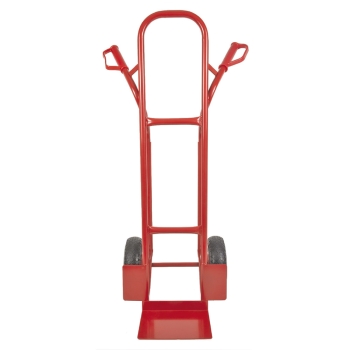 TRESTLES Sackkarre pannensicher Gleitkufe Transportkarre Profi 250kg S04 rot 