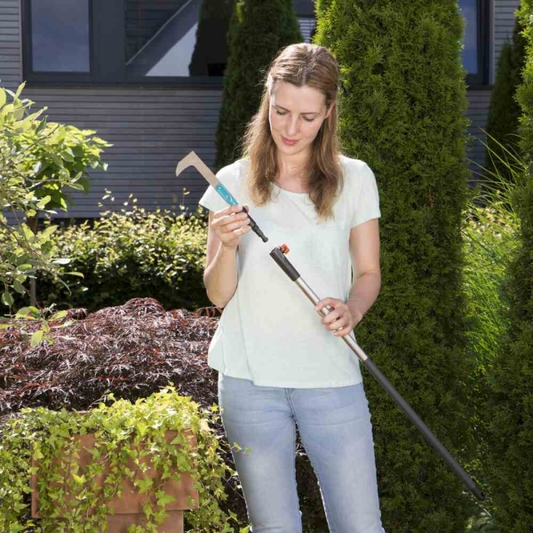 GARDENA Combisystem Fugenkratzer Edelstahl messingbeschichtet Kunststoffgriff 