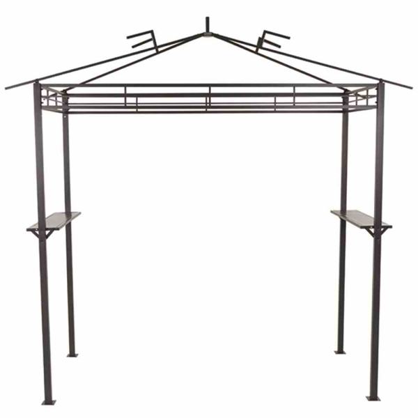 SIENA GARDEN BBQ Pavillon rechteckig 244x127 cm Stahlgestell pulverbeschichtet 