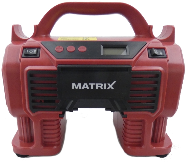 MATRIX AC 20V Akku Kompressor Minikompressor Akkuluftpumpe Solo *2.WAHL* 