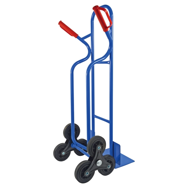 TRESTLES Profi Sackkarre Treppensteiger robuste Transportkarre 250kg S04HS blau 