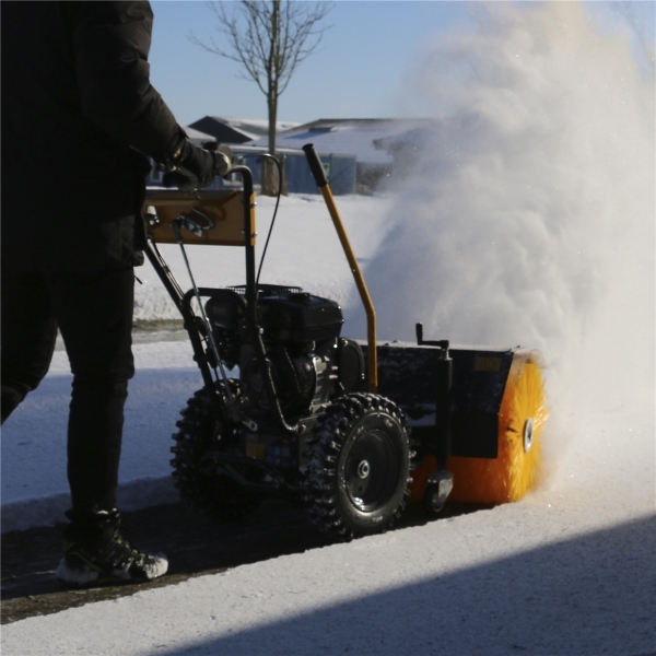 TEXAS Kehrmaschine Benzin Combi 800B 6in1 Schneefräse Schneeräumer  Laubsammler 