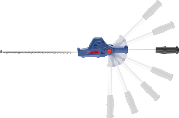 GÜDE Akku Teleskop Heckenschere Hochheckenschere 43 cm HST 18-0 ohne Akku 