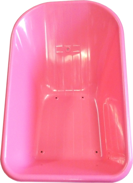 MATRIX Schubkarrenmulde Wanne Ersatzwanne Ersatzmulde PP-Mulde 100L Pink 