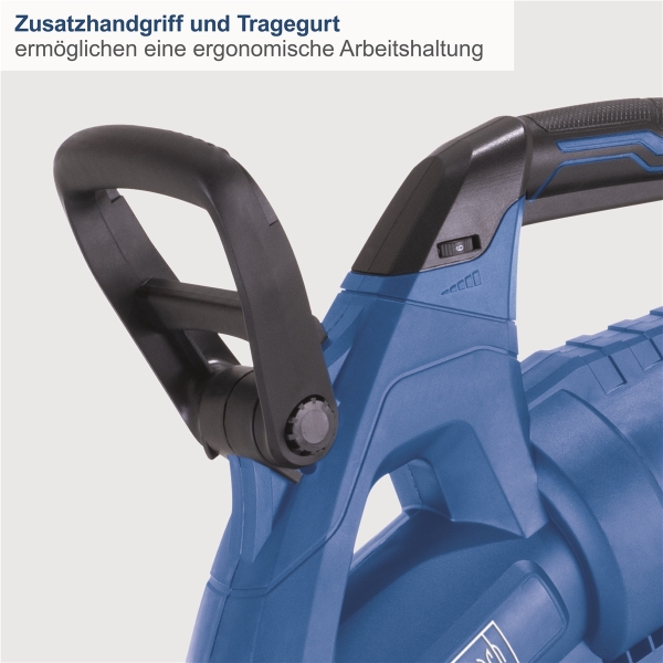 Scheppach Akku Laubsauger 20V Bläser 45 Liter Fangsack BC-BLV700-X ohne Akku 