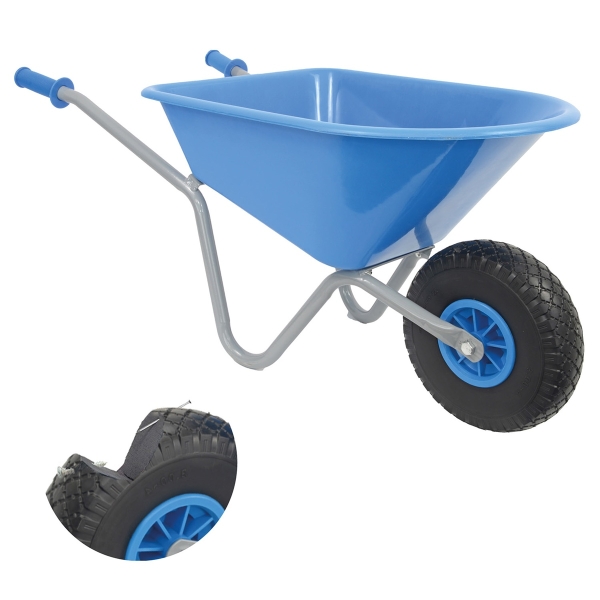 Matrix Kinder Schubkarre Kinderschubkarre Schubkarre blau *** 40kg Tragkraft *** 