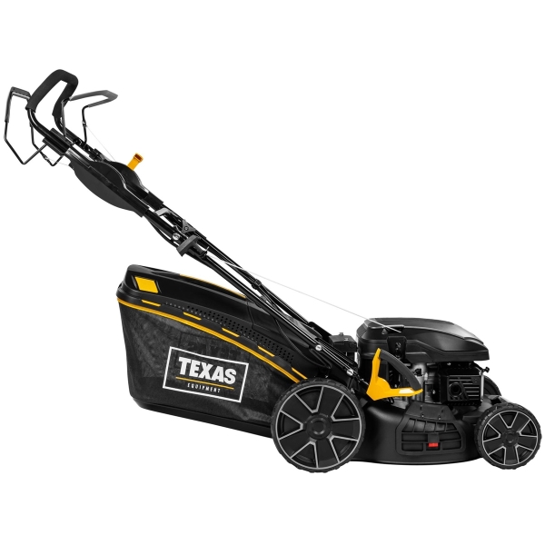 TEXAS Rasenmäher Benzin 46cm Mulchkeil E-Start Mäher Radantrieb RAZOR 4651TR/WE 